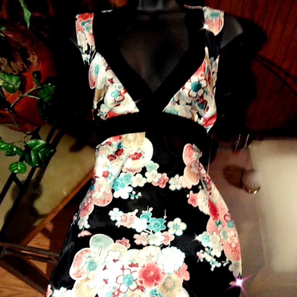 Oriental style top